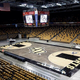 Illustration for article titled UCF Unveils Striking New Black-Stained Court